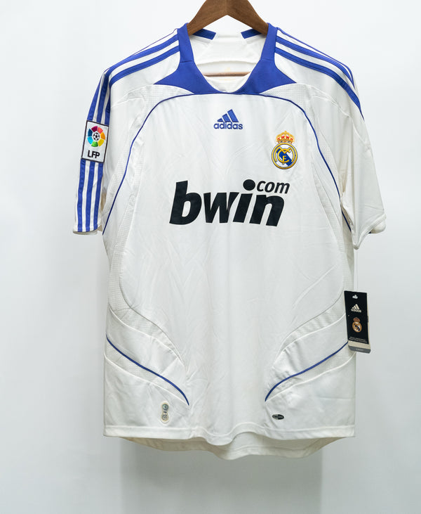 Real Madrid 2007-08 Cannavaro Home Kit W/ Tags (L)