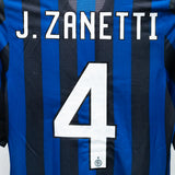 Inter 2011-12 Zanetti Player Issue Home Kit (M)