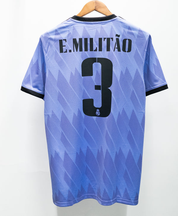 Real Madrid 2022-23 E. Militao Away Kit w/ Tags (L)