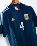 Argentina 2002 Pochettino Away Kit (S)
