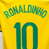 Brazil 2008 Ronaldinho Home Kit (S)