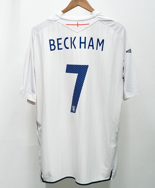 England 2008 Beckham Home Kit (3XL)