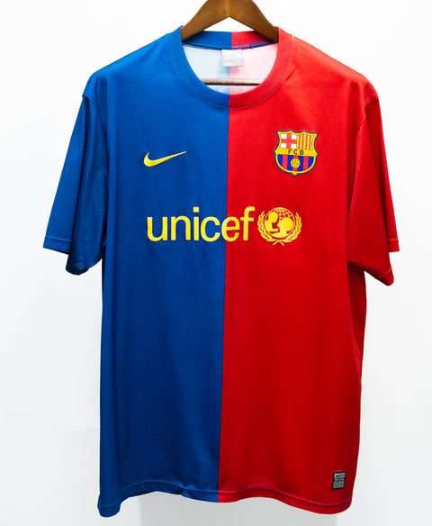 Barcelona 2008-09 Henry Fan Home Kit (2XL)