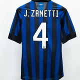Inter 2011-12 Zanetti Player Issue Home Kit (M)