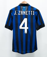 Inter 2011-12 Zanetti Player Issue Home Kit (M)