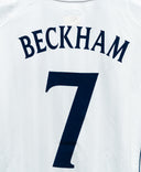 England 2002 Beckham Home Kit (L)