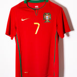 Portugal 2008 Ronaldo Home Kit (S)
