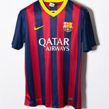 Barcelona 2013-14 Messi Fan Version Home Kit (M)