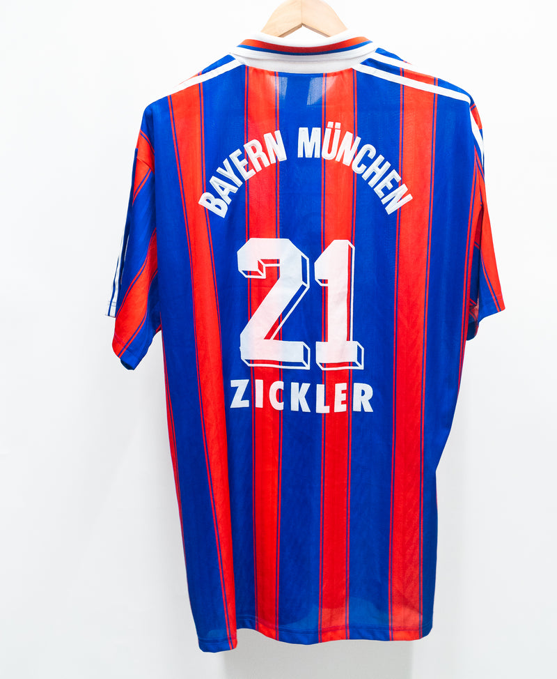 Bayern Munchen 1995-96 Zickler Home Kit (XL)