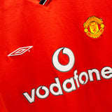 Manchester United 2001-02 Scholes Home Kit (M)