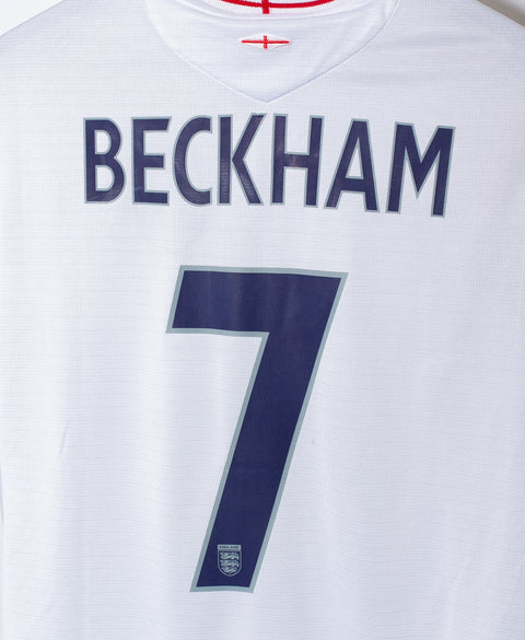 England 2006 Beckham Home Kit (XL)