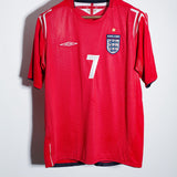 England 2004 Beckham Away Kit (L)