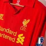 Liverpool 2012-13 Suarez Long Sleeve Home Kit (XL)