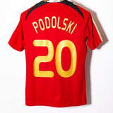 Germany 2008 Podolski Away Kit (S)
