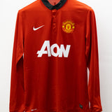 Manchester United 2013-14 Mata Long Sleeve Home Kit (M)