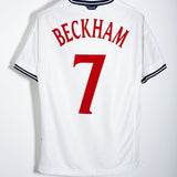 England 2000 Beckham Home Kit (L)