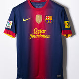 Barcelona 2012-13 Messi Home Kit (M)