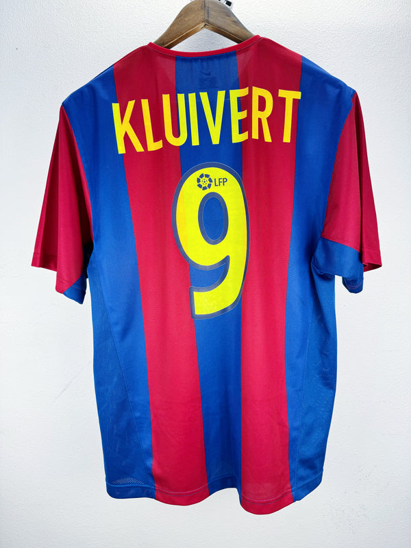 Barcelona 2002-03 Kluivert Home Fan Kit (M)