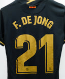 Barcelona 2020-21 F. De Jong Away Kit (S)