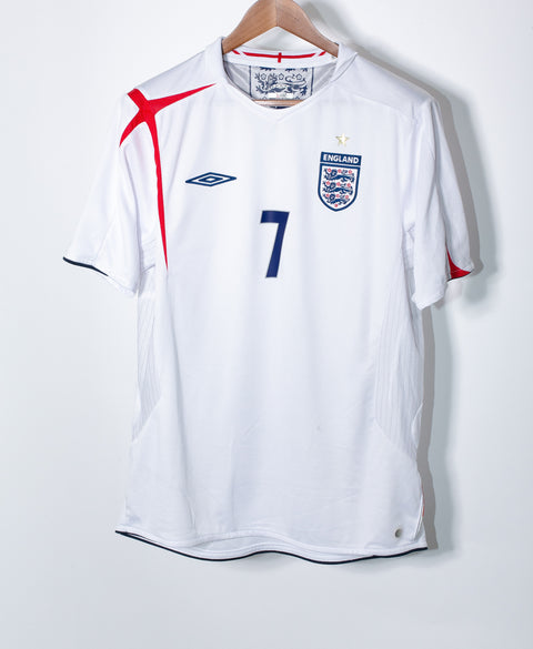 England 2006 Beckham Home Kit (XL)