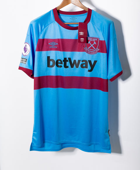 West Ham United 2020-21 Rice Away Kit (XL)