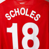 Manchester United 2010-11 Scholes Home Kit (L)
