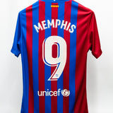 Barcelona 2020-21 Memphis Home Kit (M)