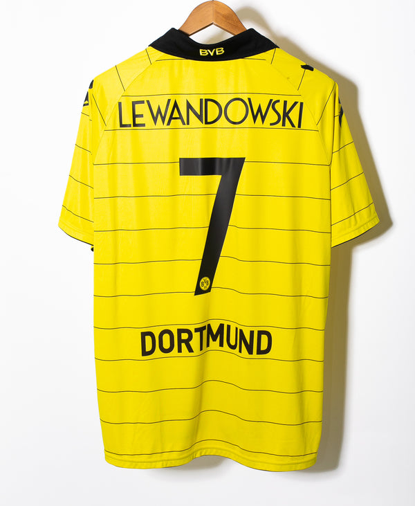 Borussia Dortmund 2010-11 Lewandowski Home Kit (XL)