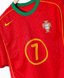Portugal 2004 Figo Fan Home Kit (M)
