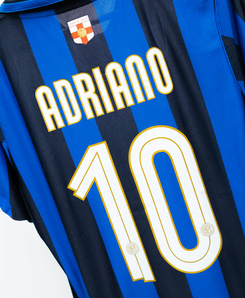 Inter Milan 2007-08 Adriano Home Kit (M)