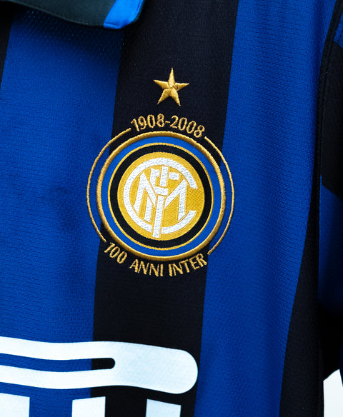 Inter Milan 2007-08 Adriano Home Kit (M)