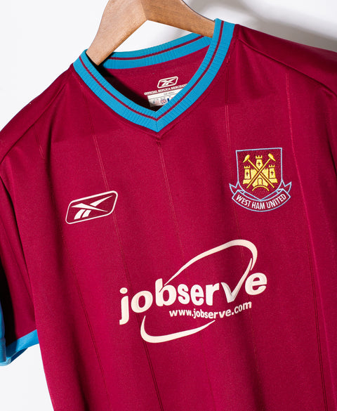 West Ham United 2003-05 Ferdinand Away Kit (S)