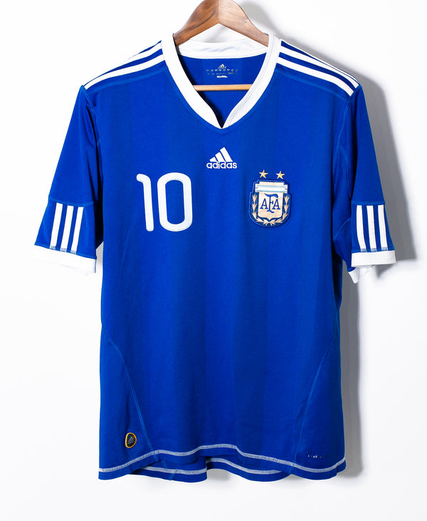 Argentina 2010 Messi Away Kit (L)