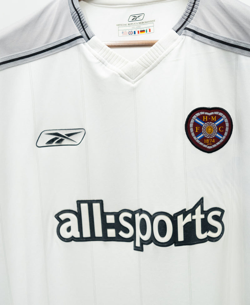 Hearts 2003-04 Away Kit (L)