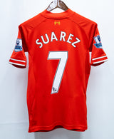 Liverpool 2013-14 Suarez Home Kit (S)