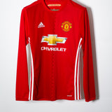 Manchester United 2016-17 Lingard Long Sleeve Home Kit (S)