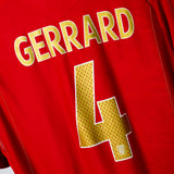 England 2006 Gerrard Home Kit (L)