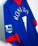 Manchester United 2005-06 Ronaldo Away Kit (2XL)