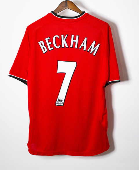 Manchester United 2000-02 Beckham Home Kit (L)