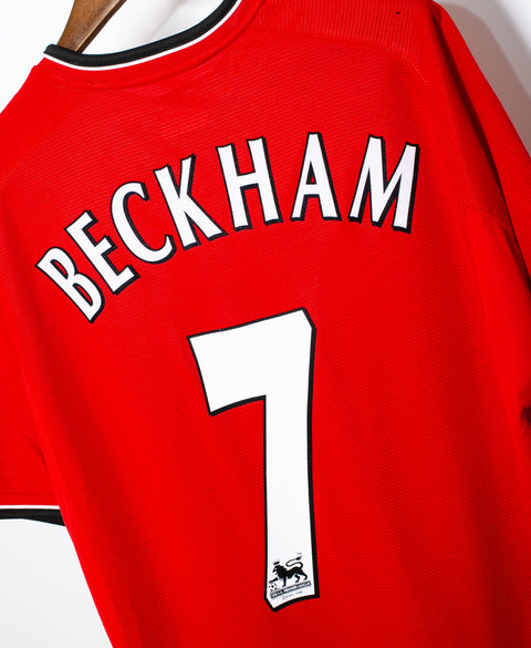 Manchester United 2000-02 Beckham Home Kit (L)