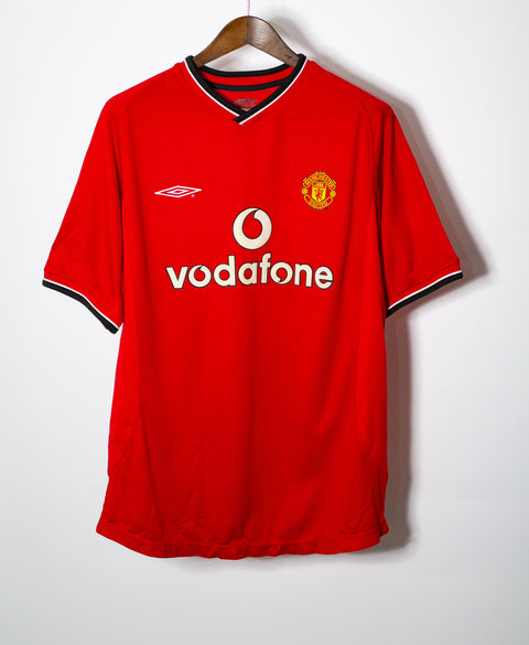 Manchester United 2000-02 Beckham Home Kit (L)