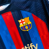 Barcelona 2022-23 Pedri Player Issue Home Kit (M)