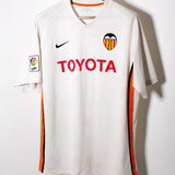 Valencia 2006-07 David Villa Home Kit (L)