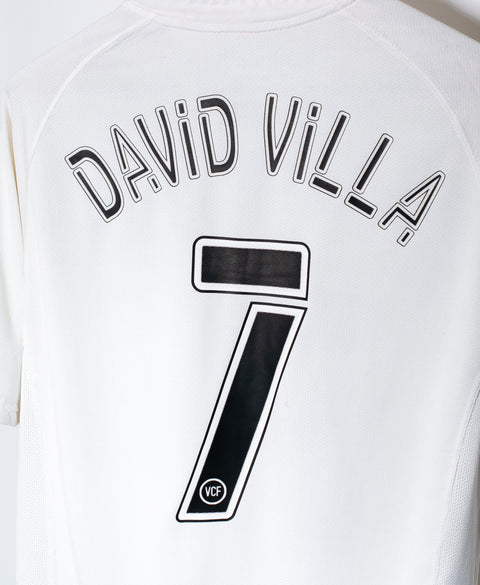 Valencia 2006-07 David Villa Home Kit (XL)