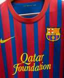 Barcelona 2011-12 Messi Long Sleeve Home Kit (M)