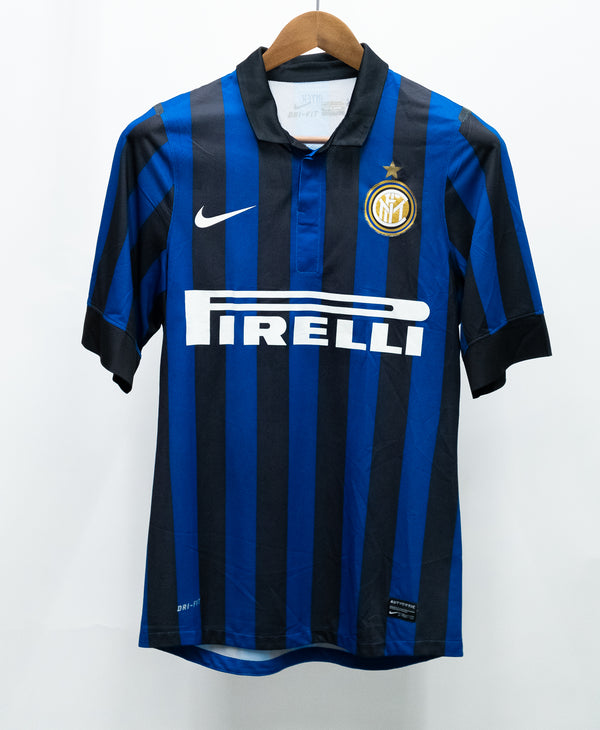 Inter 2011-12 Zanetti Player Issue Home Kit (M)