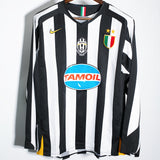 Juventus 2005-06 Del Piero Long Sleeve Home Kit (M)