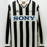 Juventus 1995-96 Del Piero Long Sleeve Home Kit (XL)