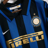 Inter Milan 2007-08 Ibrahimovic Home 2 Kit (L)