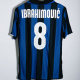 Inter Milan 2007-08 Ibrahimovic Home 2 Kit (L)